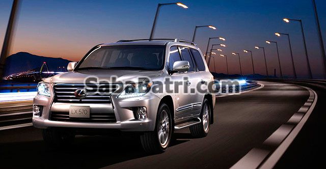 Lexus LX570 3 باتری لکسوس LX570