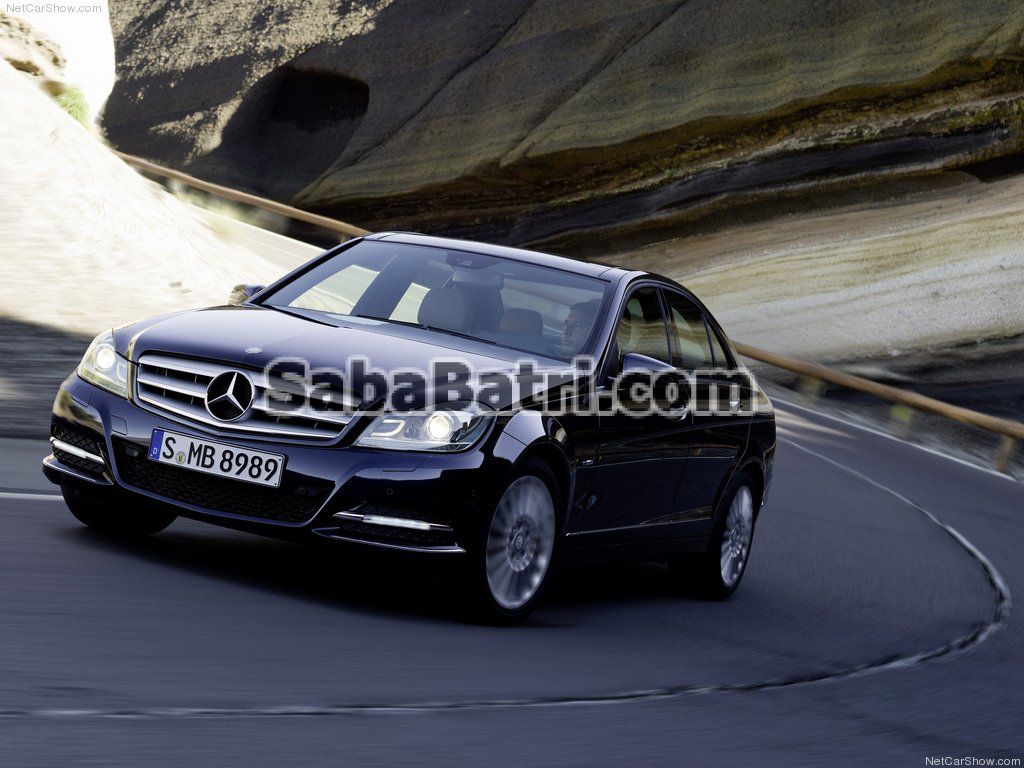 Mercedes Benz C200 4 باطری بنز C200