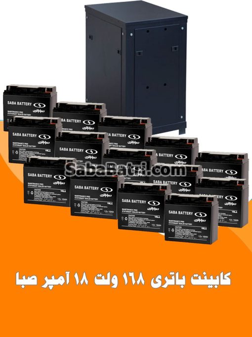 کابینت باتری 168 ولت 18 آمپر