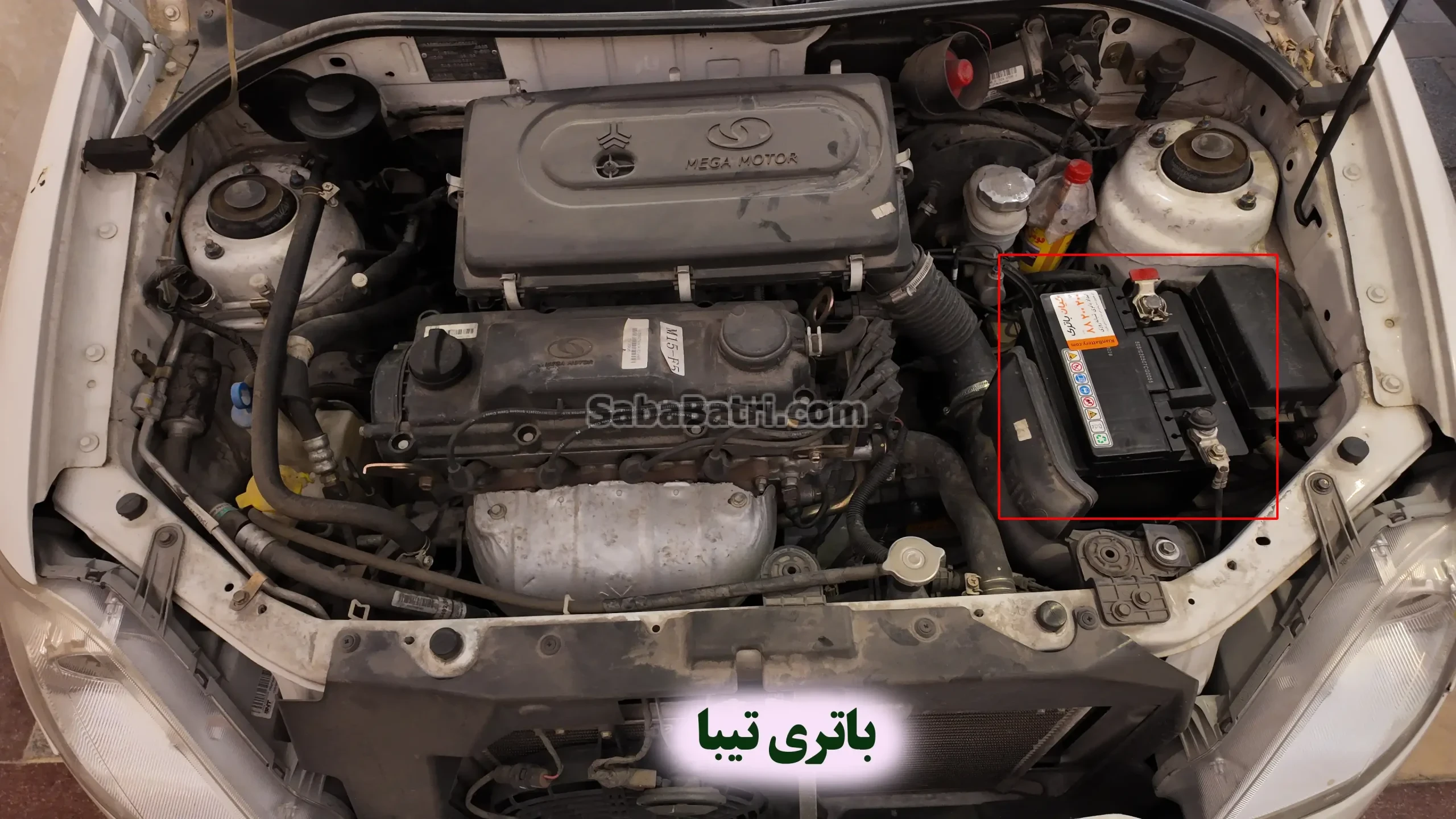 باتری-تیبا