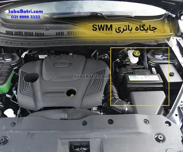 جایگاه باتری SWM