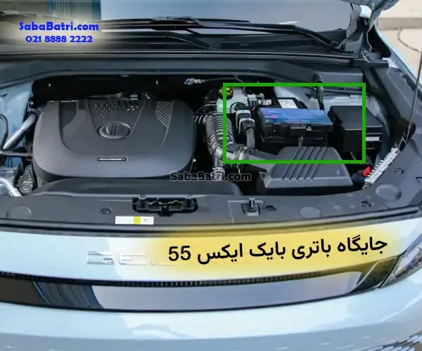 جایگاه باتری بایک X55