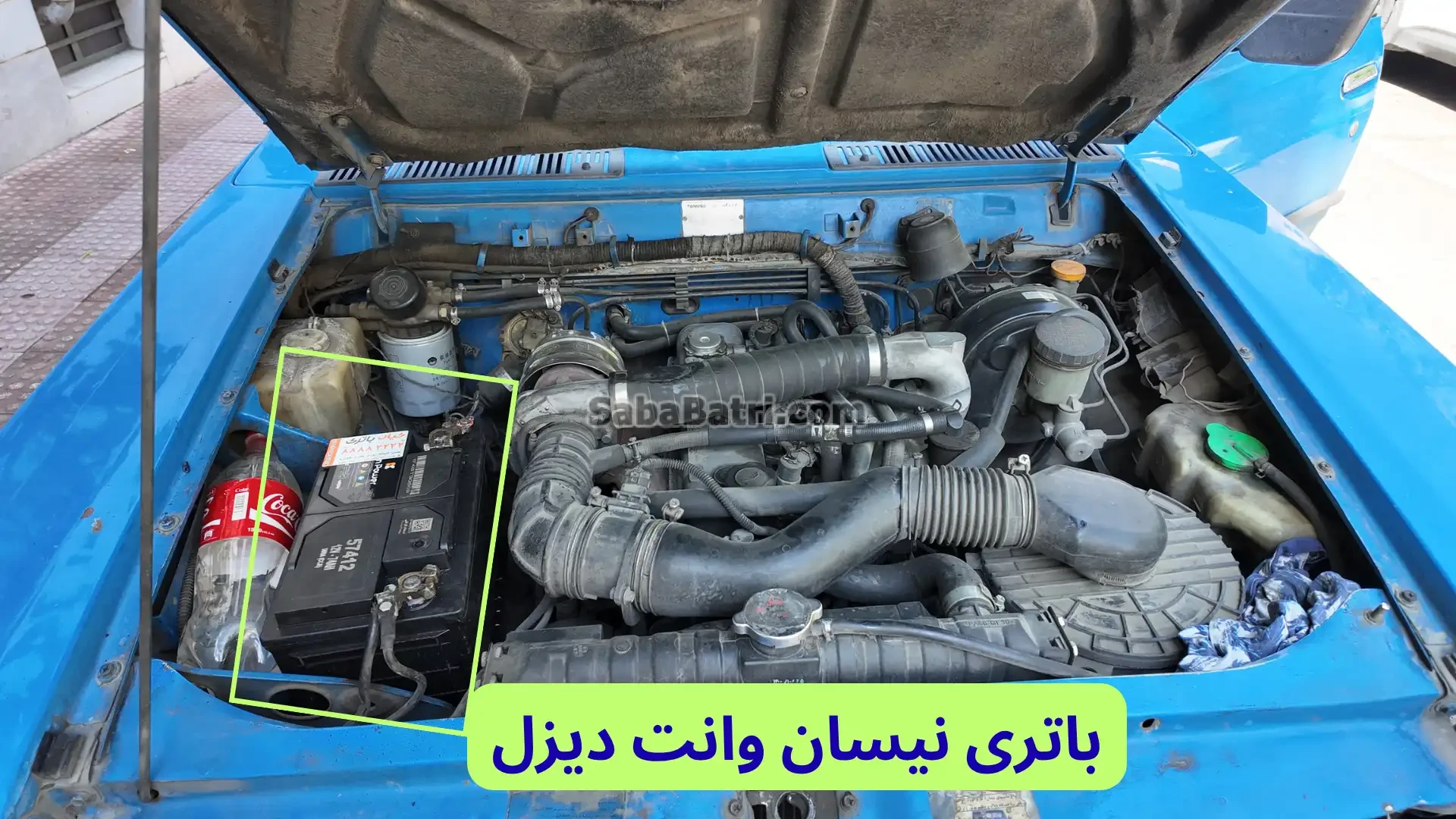 محل باتری نیسان وانت دیزل
