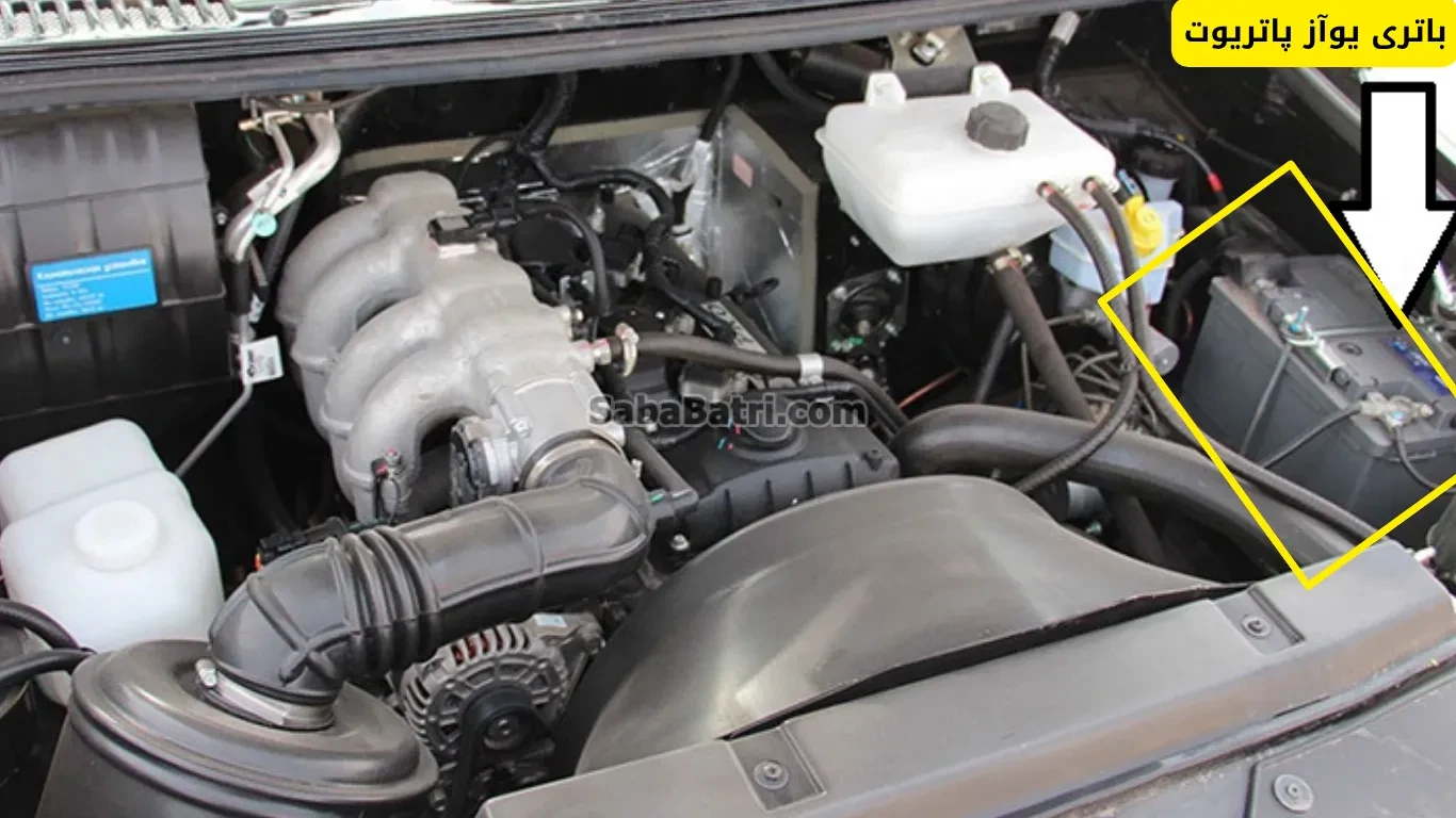 نصب باتری UAZ Pickup