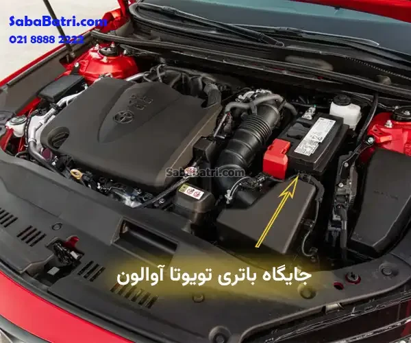 جایگاه باتری تویوتا آیگو