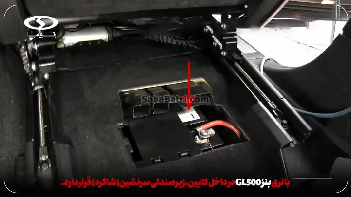 امداد صبا باتری- باتری بنز GL500- 1