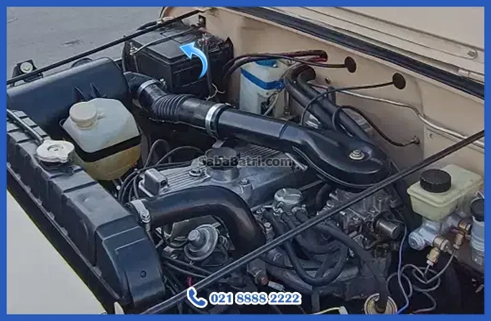 باتری جیپ صحرا