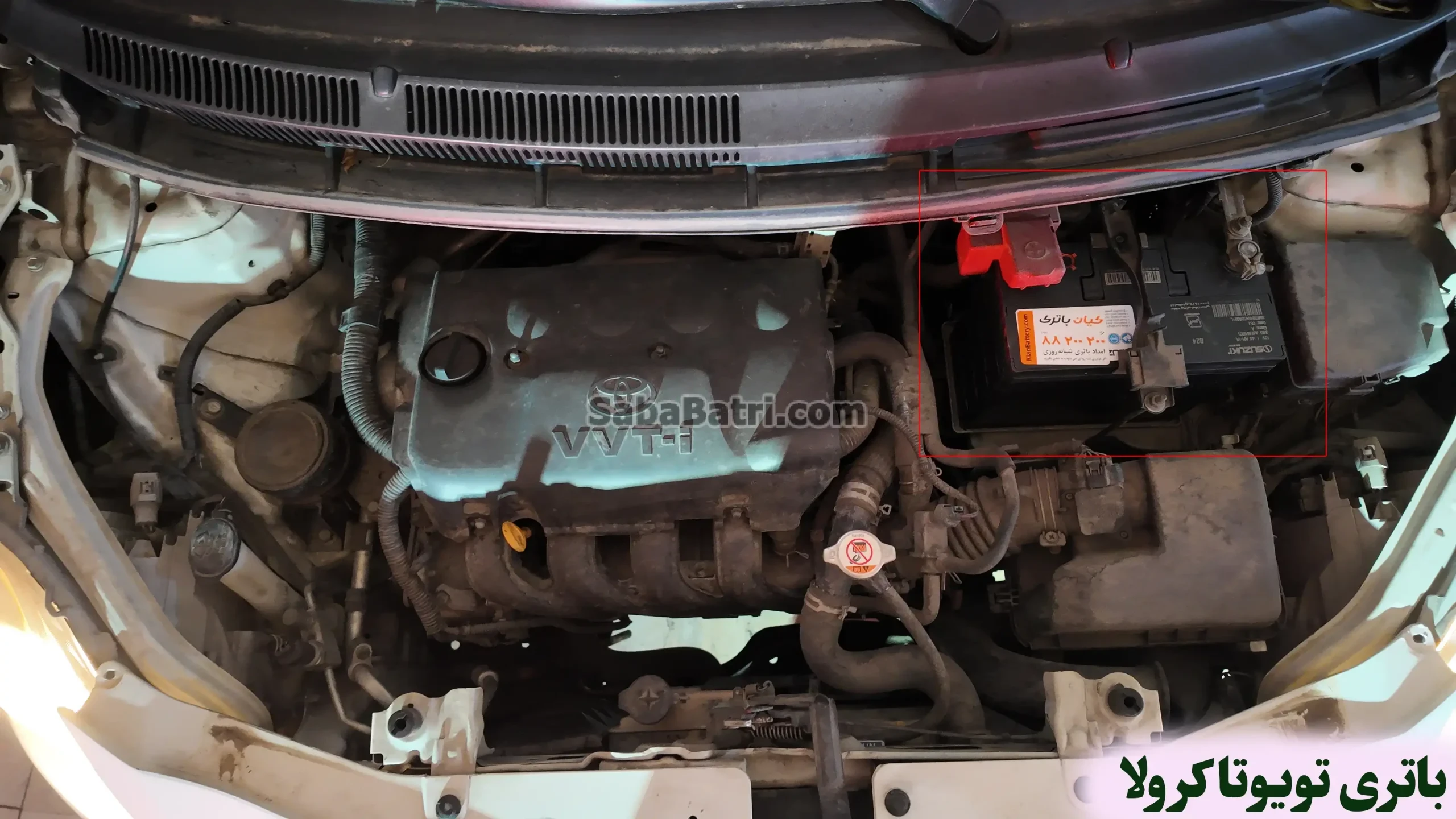 باتری-تویوتا-کرولا