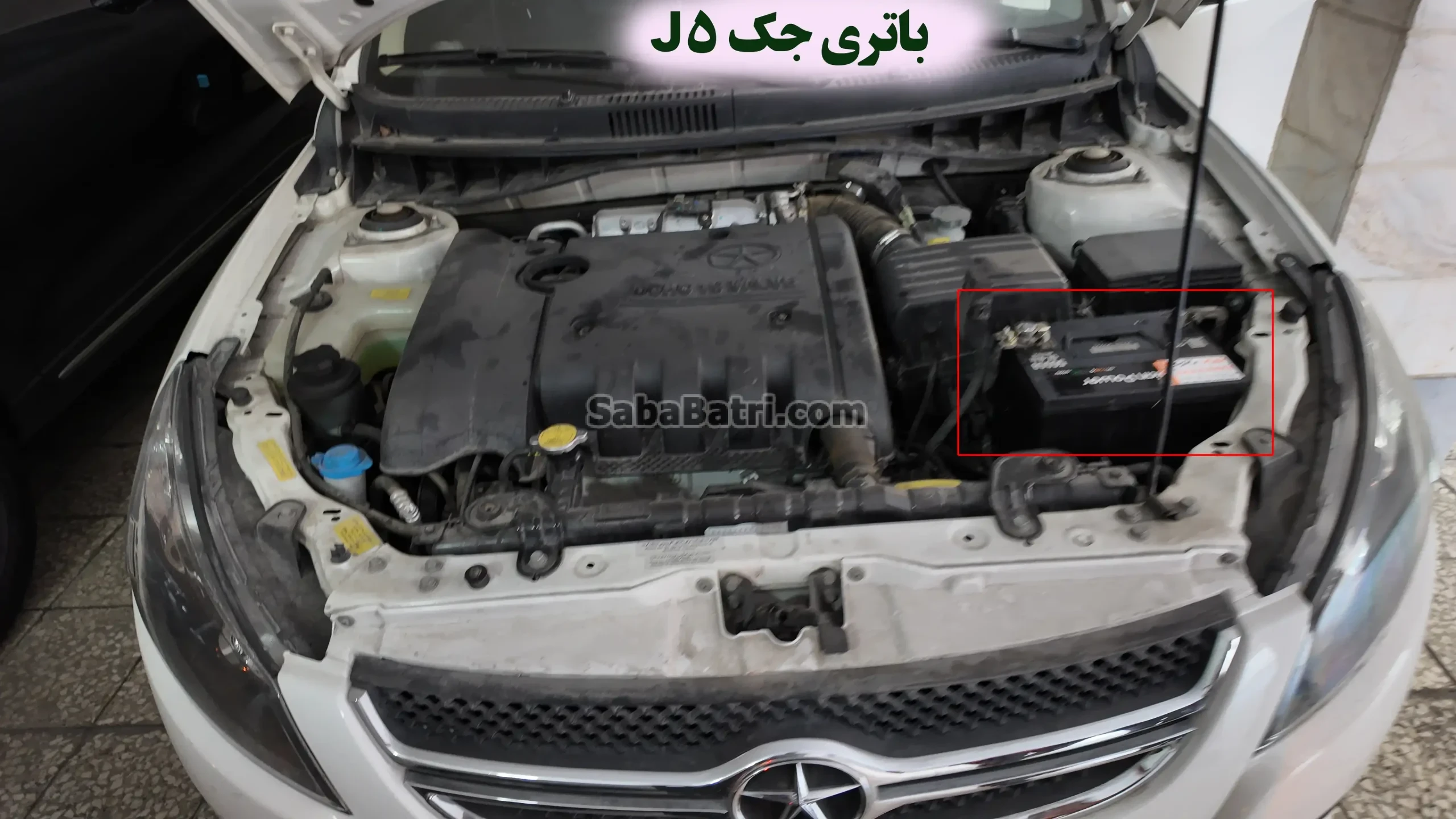 محل باتری جک J5