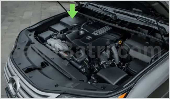 محل باتری لکسوس LX600