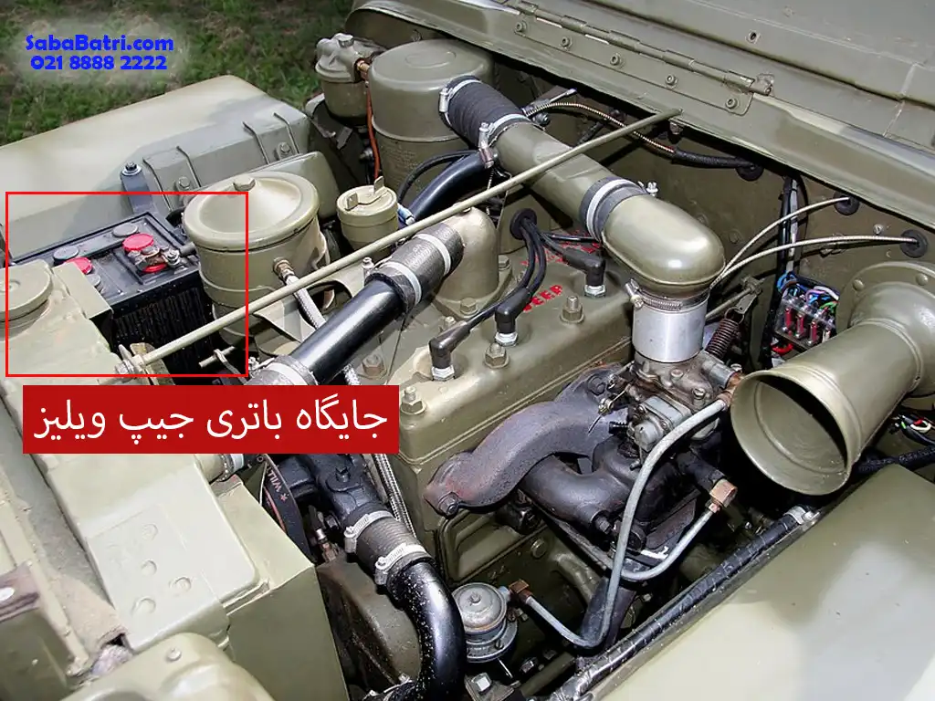 جایگاه باتری جیپ ویلیز