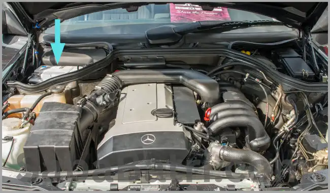 محل باتری مرسدس بنز اس 280 - S280