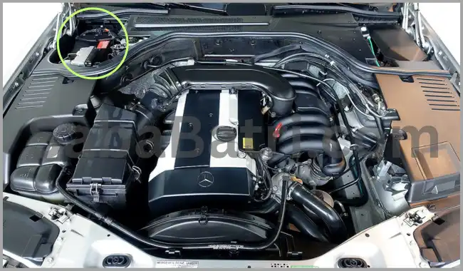 محل باتری مرسدس بنز اس 320 - S320