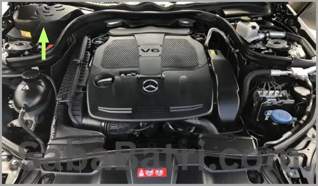 محل باتری مرسدس بنز ای 350 E350 کوپه