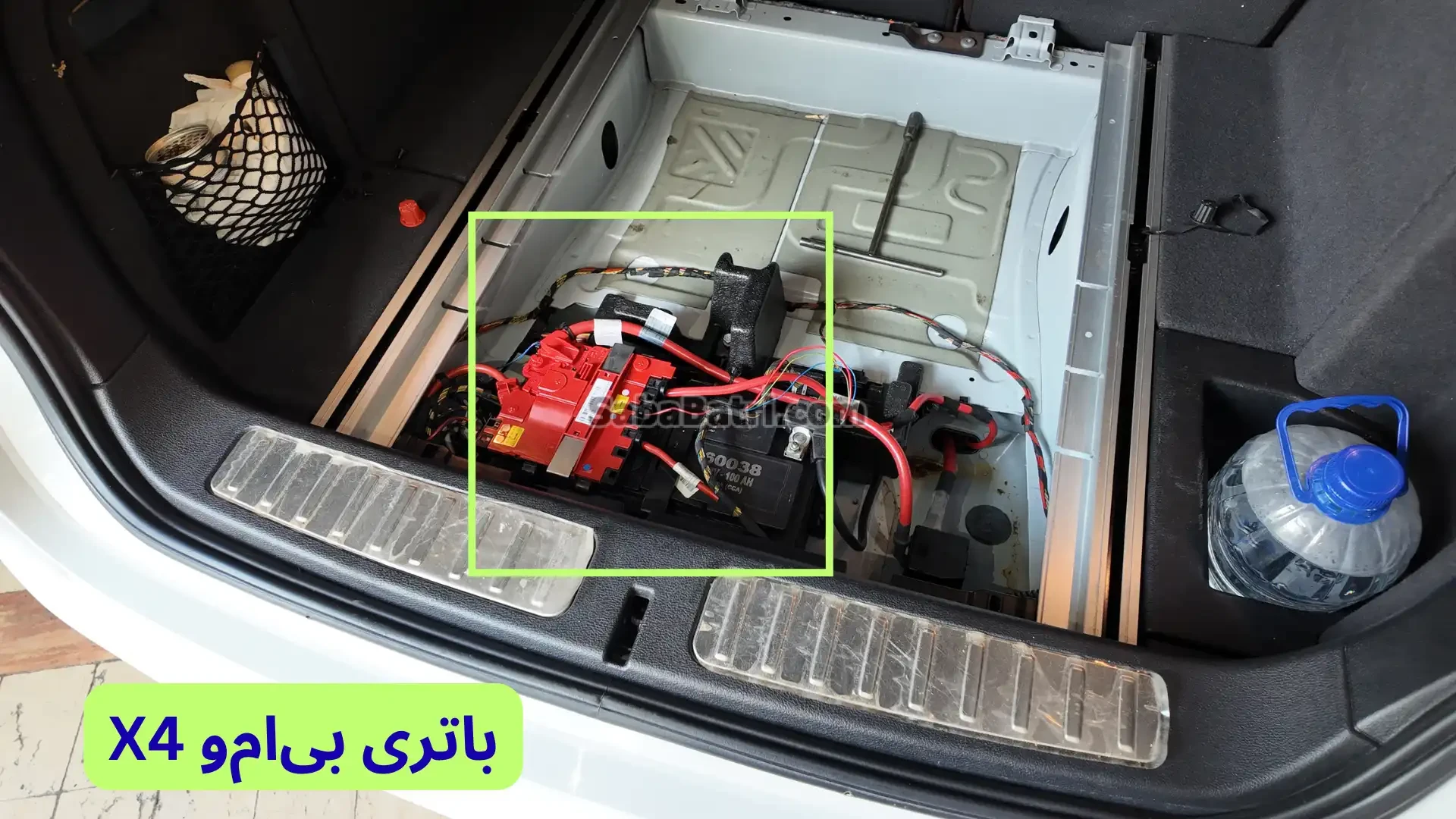 محل باتری بی‌ام‌و X4